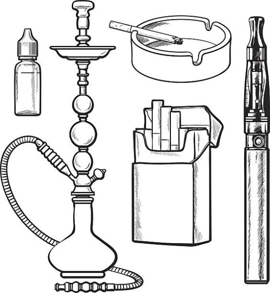 Нарисованная сигарета