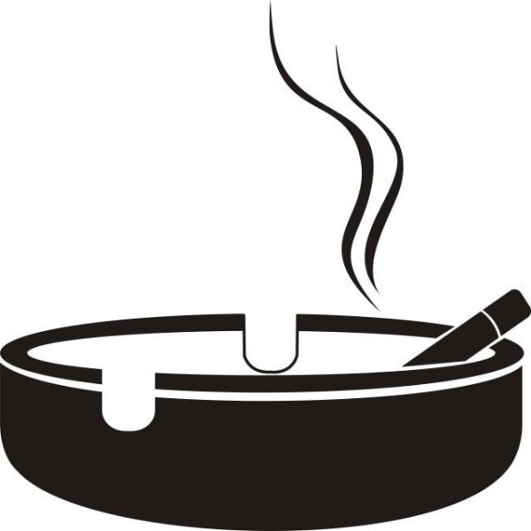 Пепельница значок