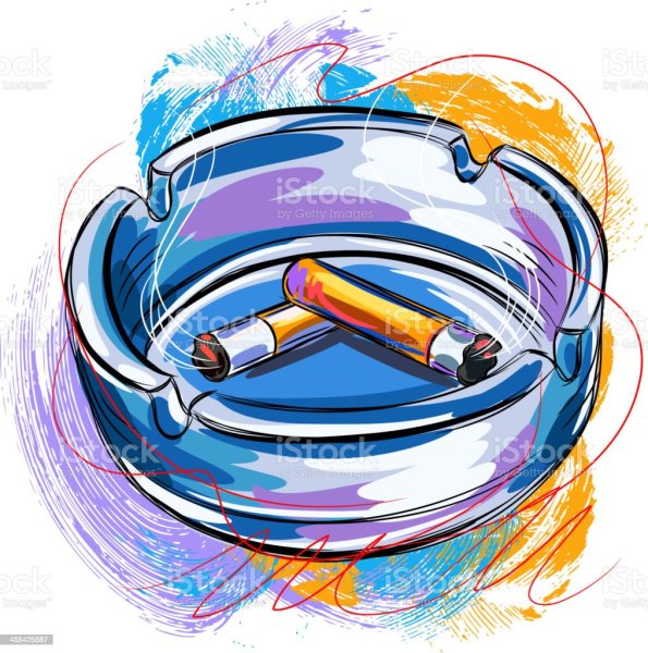 Сигара нарисованная