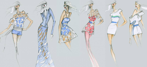 Эскизы одежды