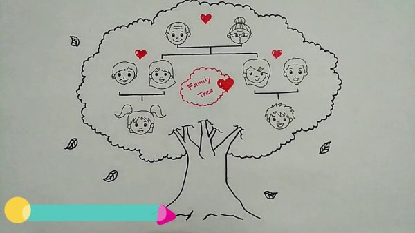 Рисование родословного дерева