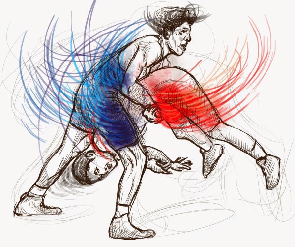 Раскраски греко римской борьбы