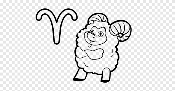 Девушка с рогами карандашом