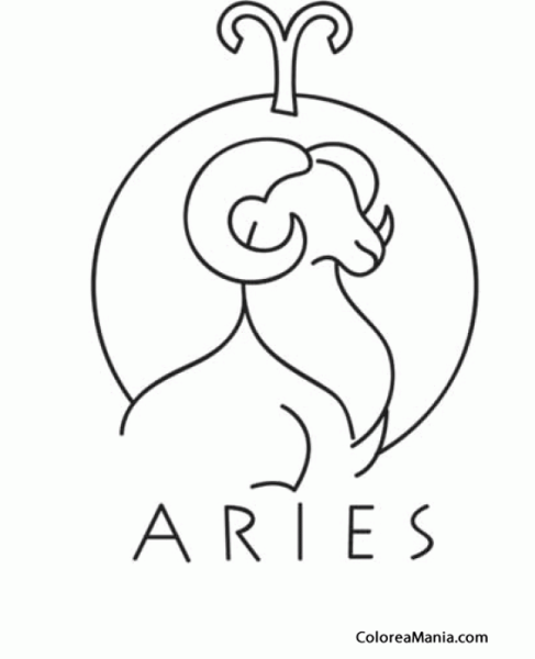 Овен карандашом