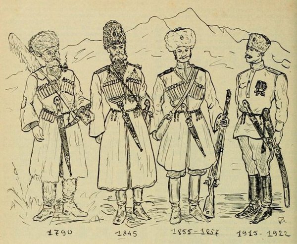 Казак рисунок