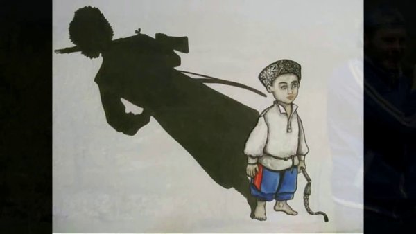 Раскраска Козак Тарас Бульба