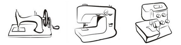 Швейная машинка рисунок