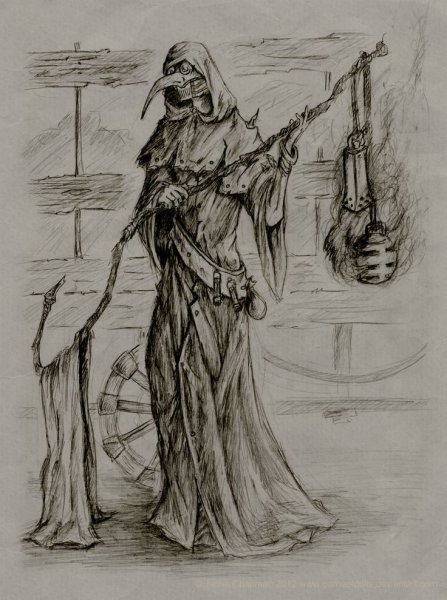 Чума арт средневековье