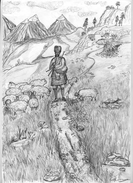 Пастух карандашом