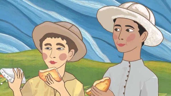 Рисунок по произведениям Коста