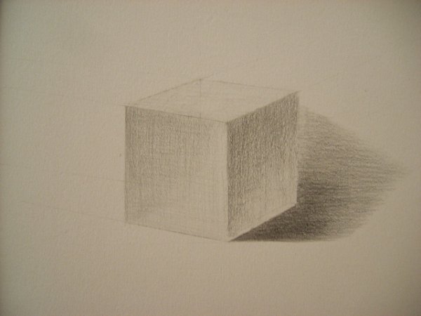 Куб нарисовать