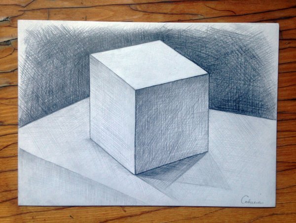 Линейно конструктивное построение Куба