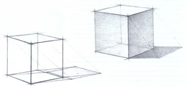Куб рисунок