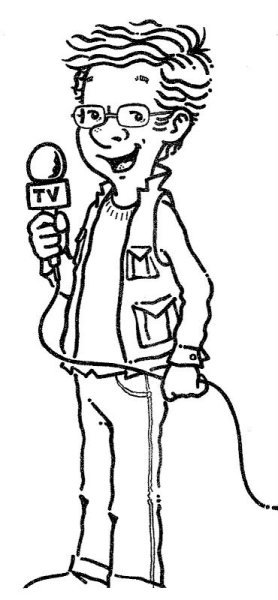 Журналист карикатура