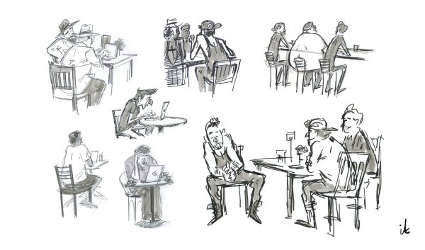 Журналист раскраска