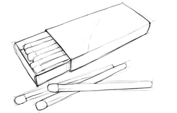 Спички раскраска