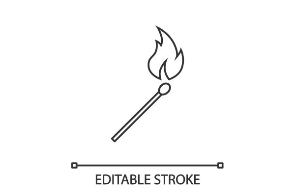 Спичка раскраска