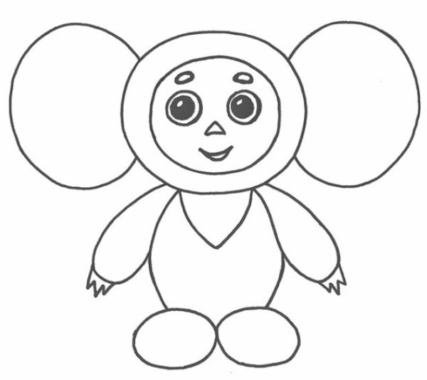 Незнайка рисунок карандашом