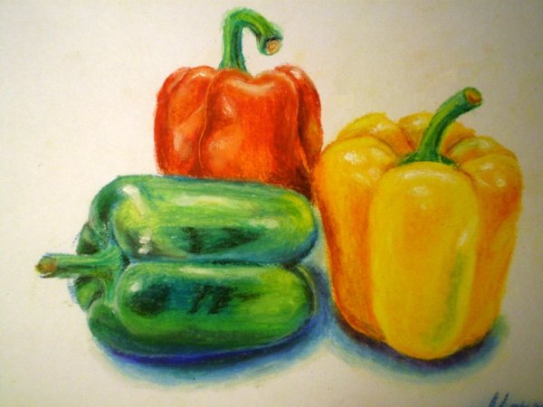 Перец гуашью