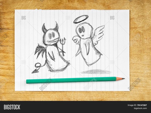 Рисунок на тему зло карандашом