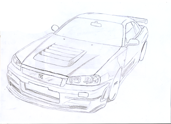 Nissan Skyline r34
