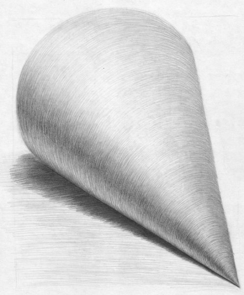 Штриховка карандашом