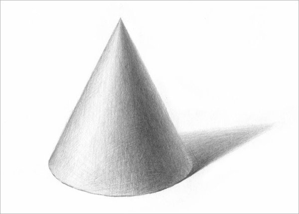 Конус набросок