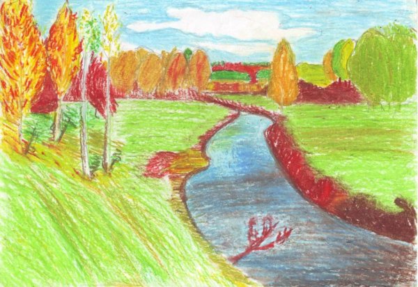 Пейзажи для рисования гуашью