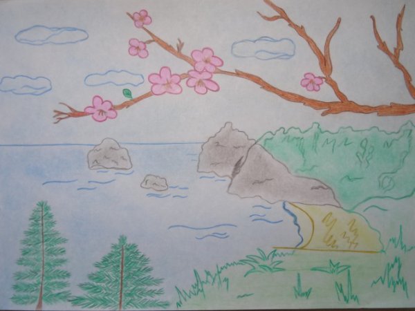 Деревенский пейзаж uefim