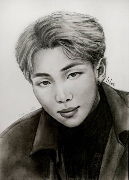 Намджун BTS портрет