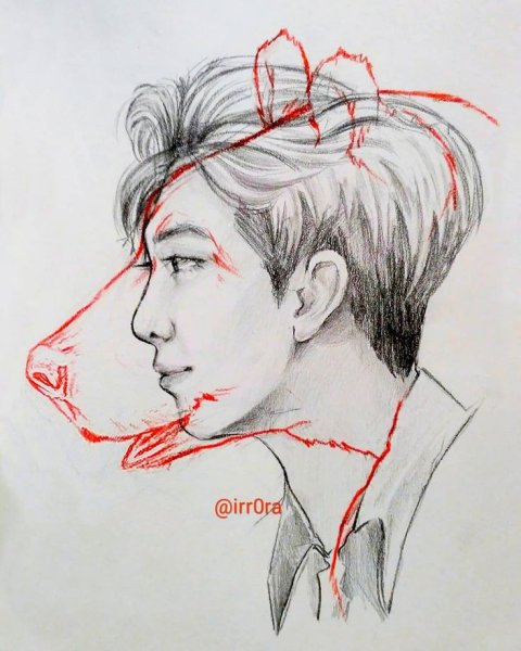 Скетчи БТС Намджун