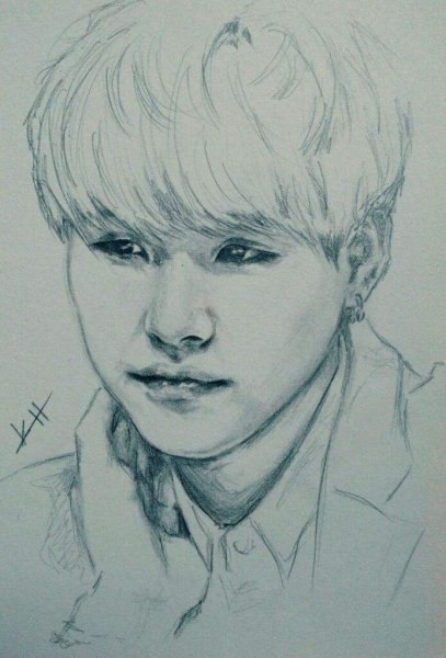 Портрет БТС Шуга