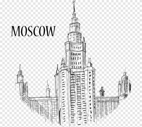 Высотка МГУ фасад