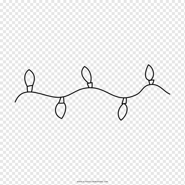 Гирлянда нарисованная