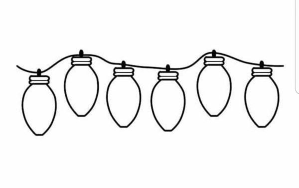 Новогодние украшения рисунок