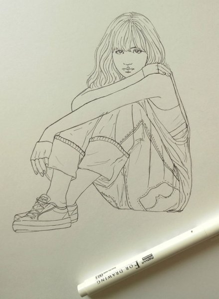 Наброски Блэк Пинк