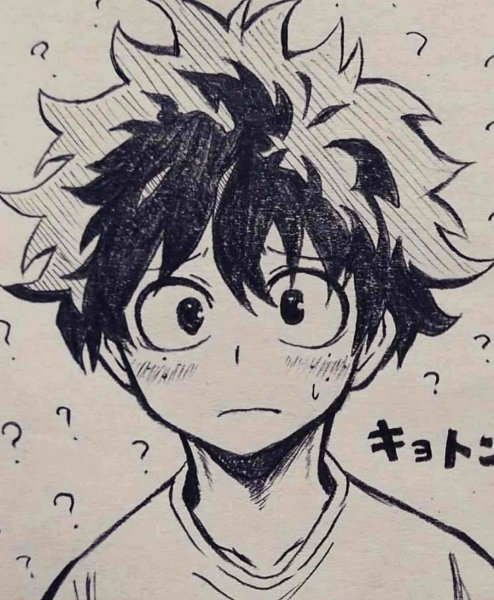 Аниме моя геройская Академия для срисовки