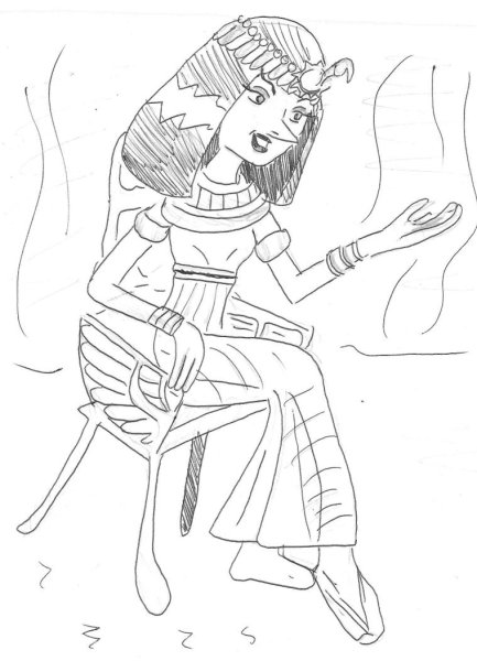 Древний Египет эскизы