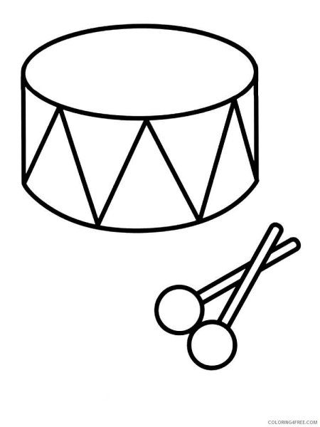 Барабан рисунок