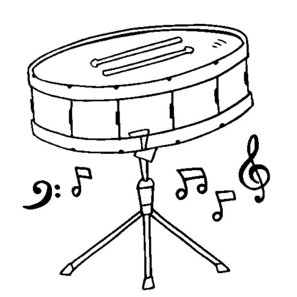 Музыкальные инструменты рисунки