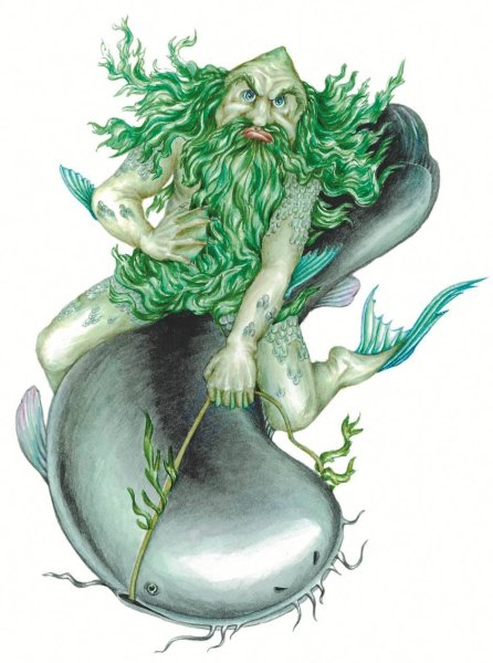 Лесной царь рисунок