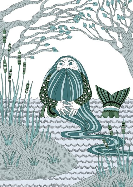 Водяной иллюстрации