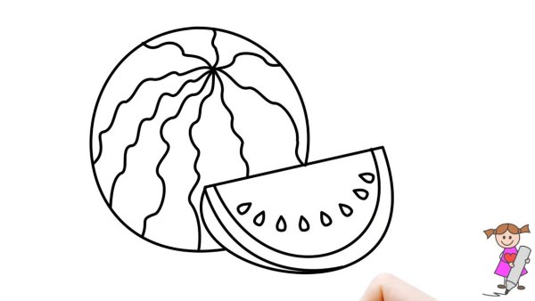 Рисование Арбуз