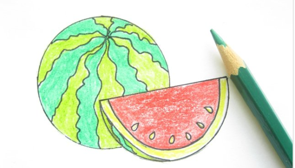 Рисование Арбуз