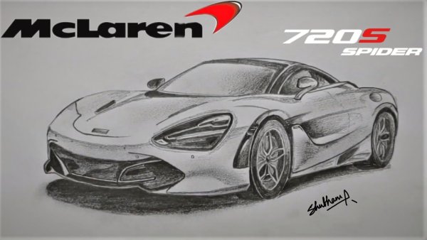 MCLAREN 720s Sketch