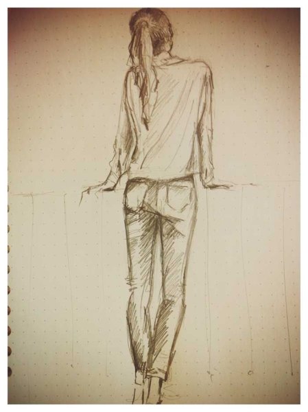 Красивые Наброски людей