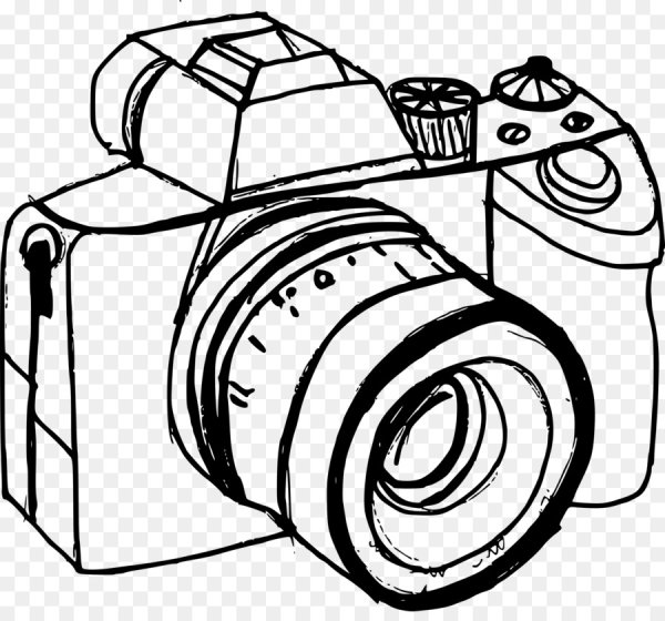 Нарисованный фотоаппарат