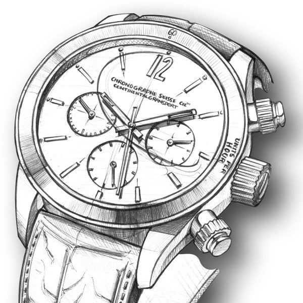 Наручные часы эскиз