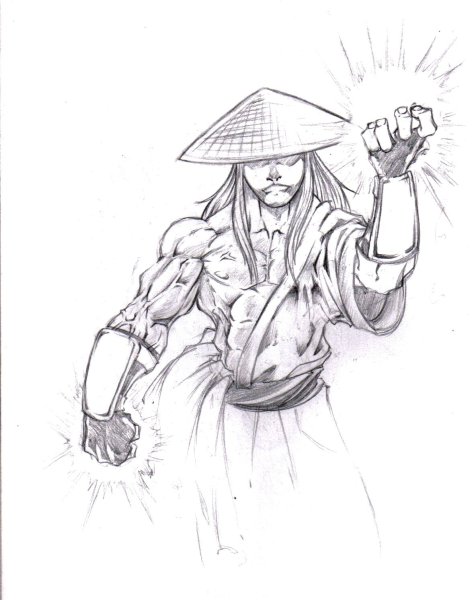 Рейден мортал комбат тату