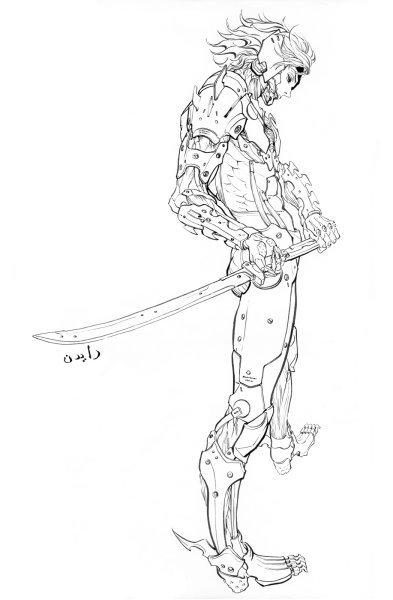 Райден Metal Gear референс